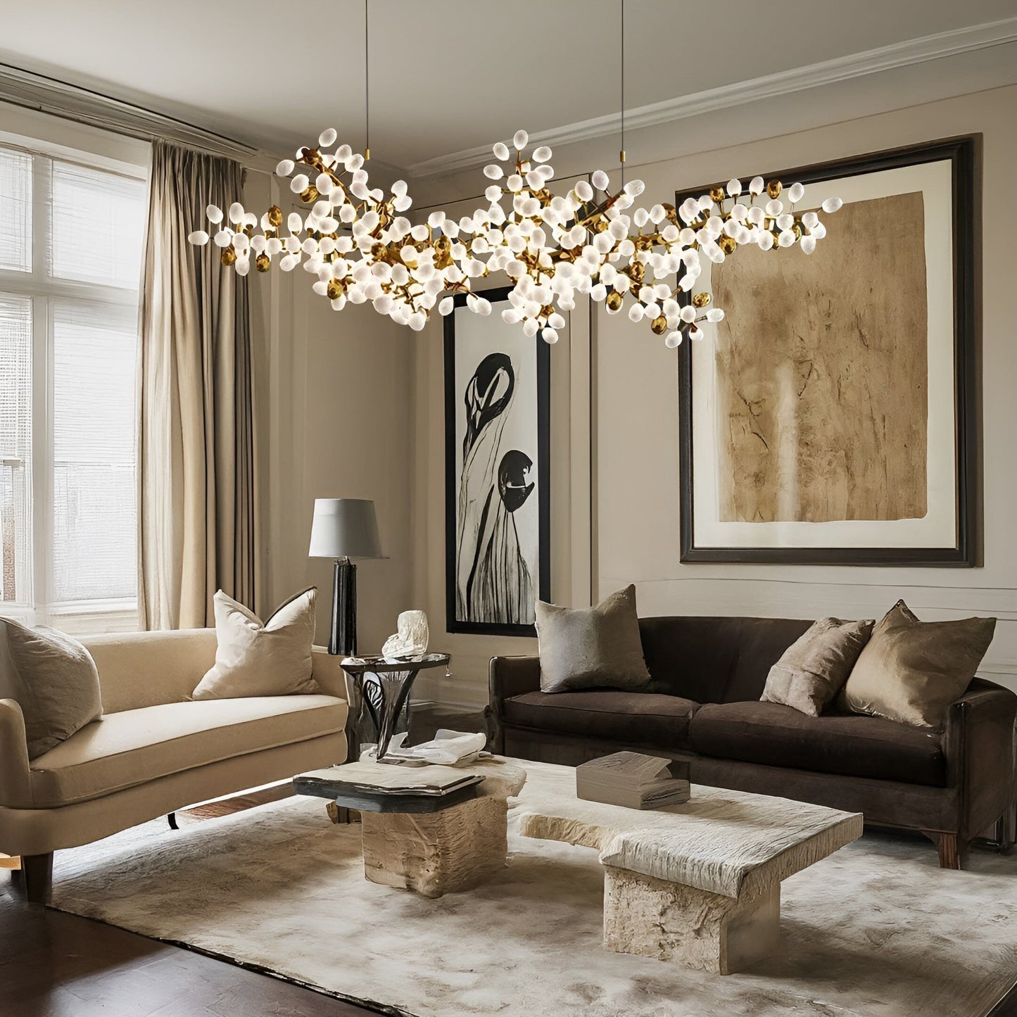 Lustre Chloé Vigne Dorée