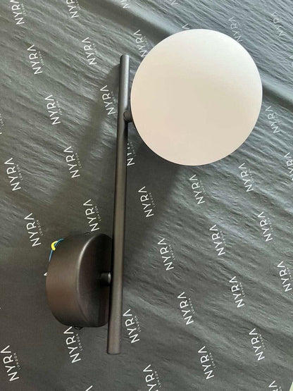 Amélie Nordic Wall Lamp with Frosted Glass Design