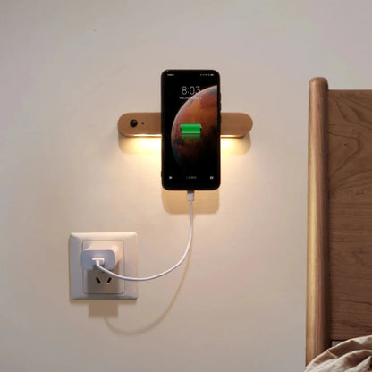 Veilleuse LED à support magnétique en bois Élise IllumiKey
