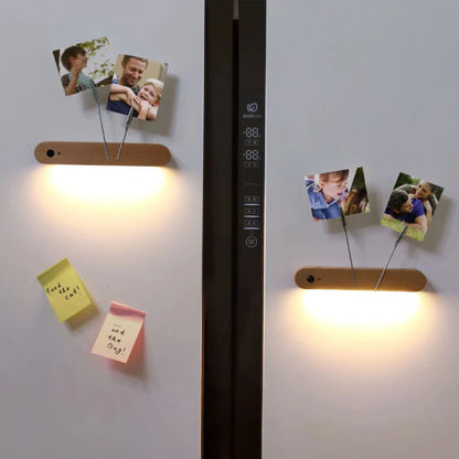 Veilleuse LED à support magnétique en bois Élise IllumiKey