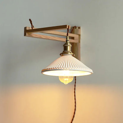 Aurélie Elmwood Adjustable Arm LED Wall Lamp