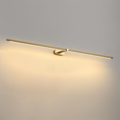 Applique murale rechargeable linéaire Clémence avec LED tricolore