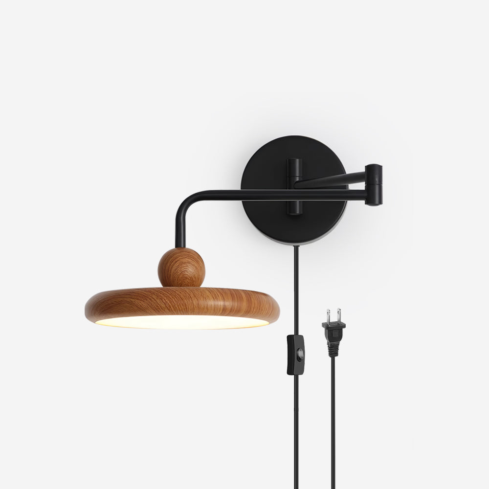 Karlin Adjustable Wall Lamp with Integrated LED and Swing Arm