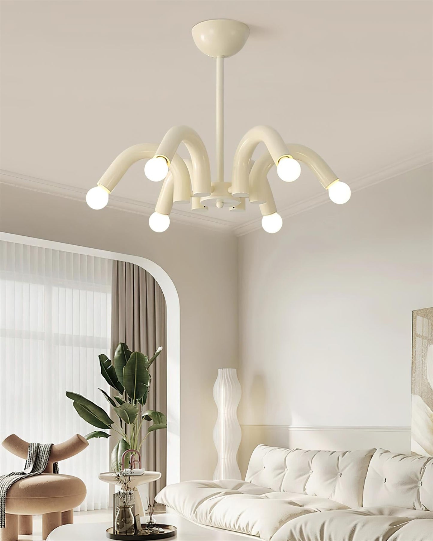 Lustre contemporain Amélie Leola