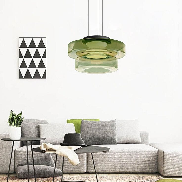 Suspension en verre scandinave Juliette