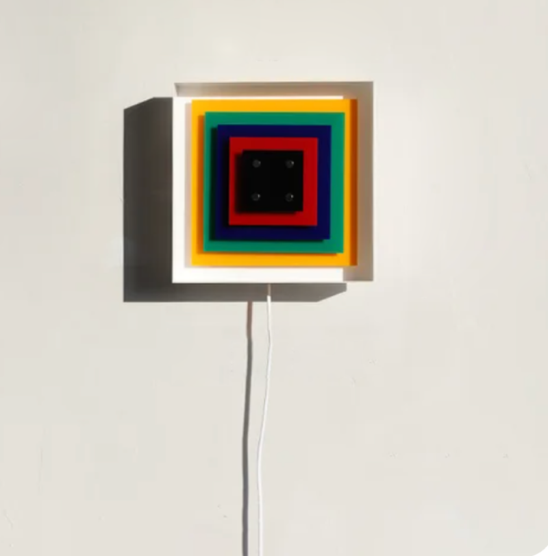 Applique murale LED Élodie Light Squares Bauhaus