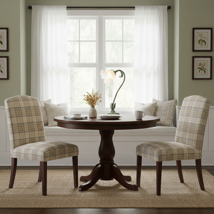 Lampe de table Isabelle Lys avec un élégant motif floral