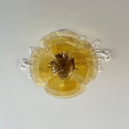 Amélie Lilypad Glass Chandelier
