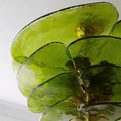 Amélie Lilypad Glass Chandelier