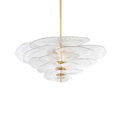 Amélie Lilypad Glass Chandelier