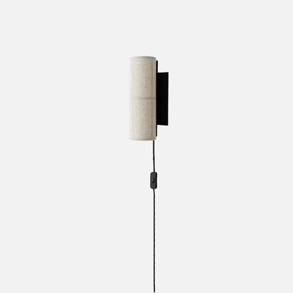 Élise Lina Woven Fabric Wall Lamp Linen Shade Sconce Light