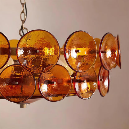Camille Glass Chandelier