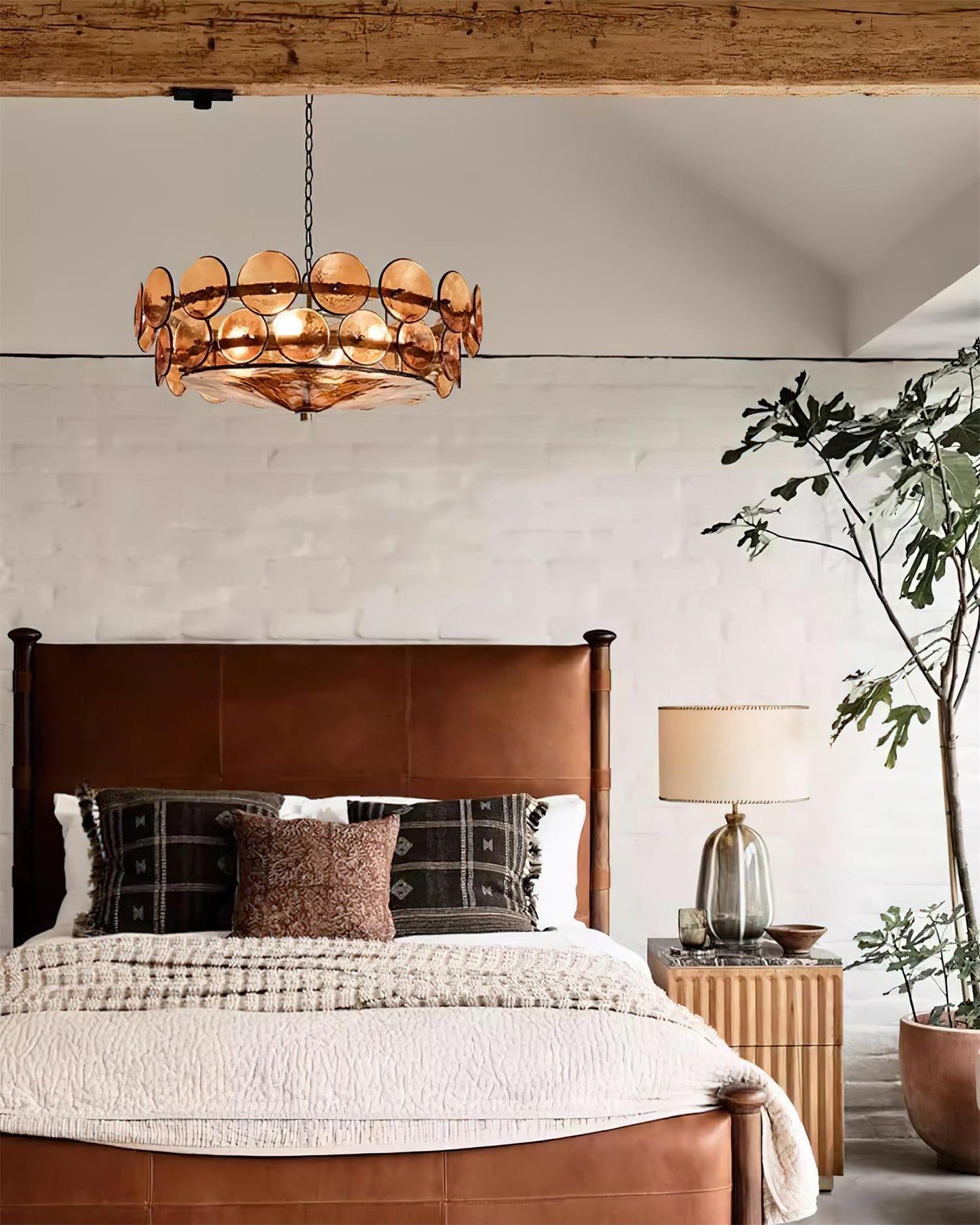 Camille Glass Chandelier