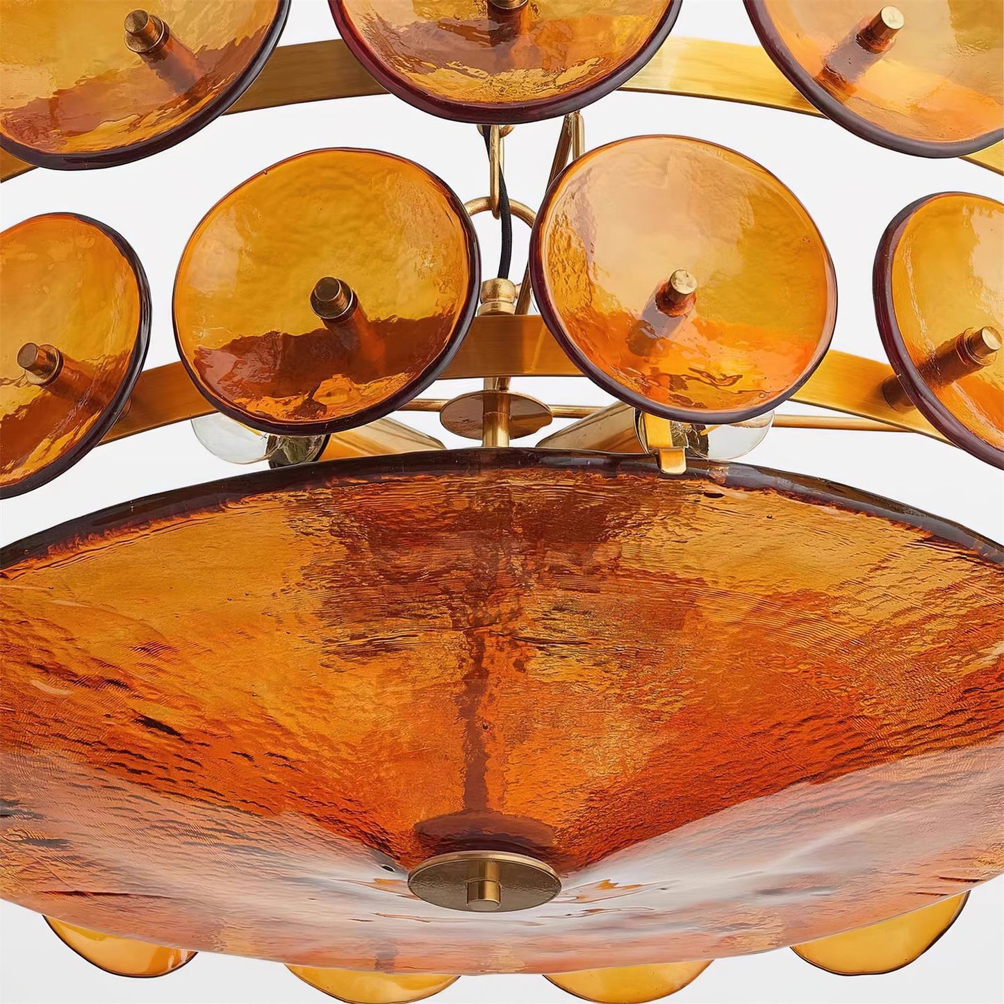 Camille Glass Chandelier
