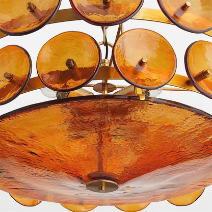 Camille Glass Chandelier