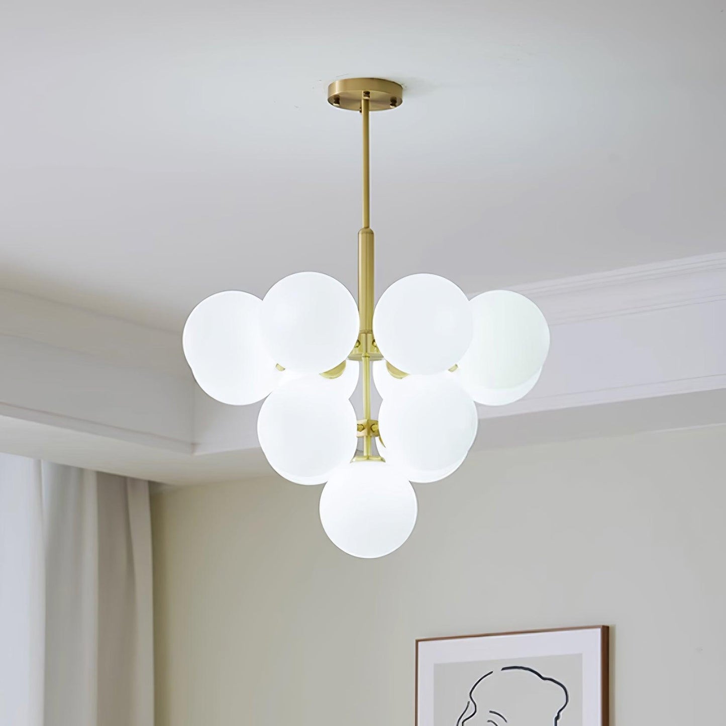 Lustre Globe de Verre Élise Marais