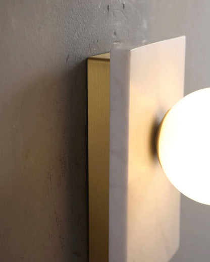 Amélie Marble & Brass LED Wall Light