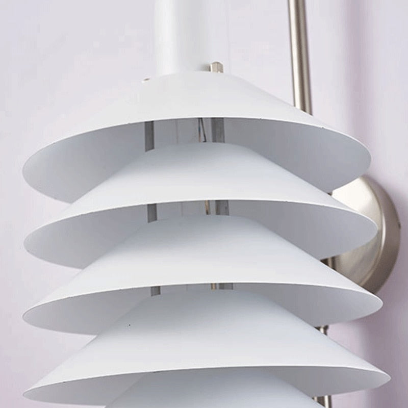 Sophie Accordion Metal LED Pendant Light Modern Layered Wall Ceiling Fixture