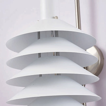 Sophie Accordéon Métal LED Suspension Luminaire Plafonnier Mural Superposé Moderne