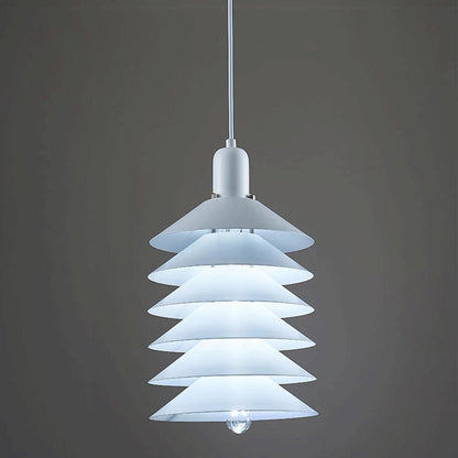 Sophie Accordéon Métal LED Suspension Luminaire Plafonnier Mural Superposé Moderne