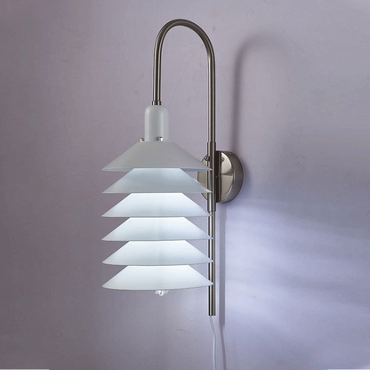 Sophie Accordéon Métal LED Suspension Luminaire Plafonnier Mural Superposé Moderne