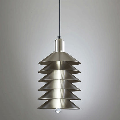 Sophie Accordéon Métal LED Suspension Luminaire Plafonnier Mural Superposé Moderne