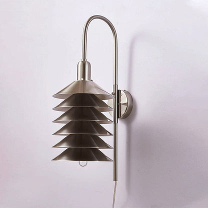 Sophie Accordéon Métal LED Suspension Luminaire Plafonnier Mural Superposé Moderne