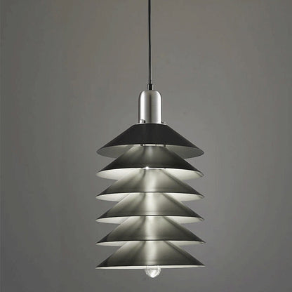 Sophie Accordéon Métal LED Suspension Luminaire Plafonnier Mural Superposé Moderne