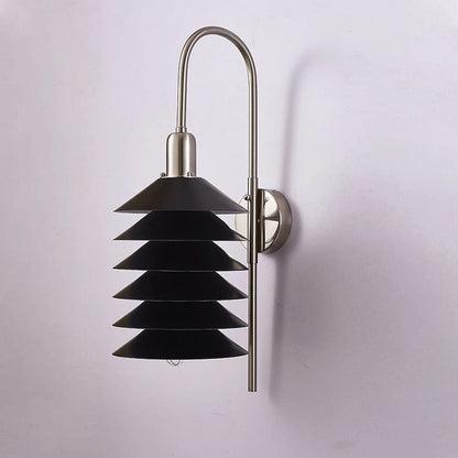 Sophie Accordéon Métal LED Suspension Luminaire Plafonnier Mural Superposé Moderne