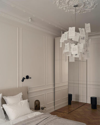 Élise Paper Art Plug-In Hanging Chandelier