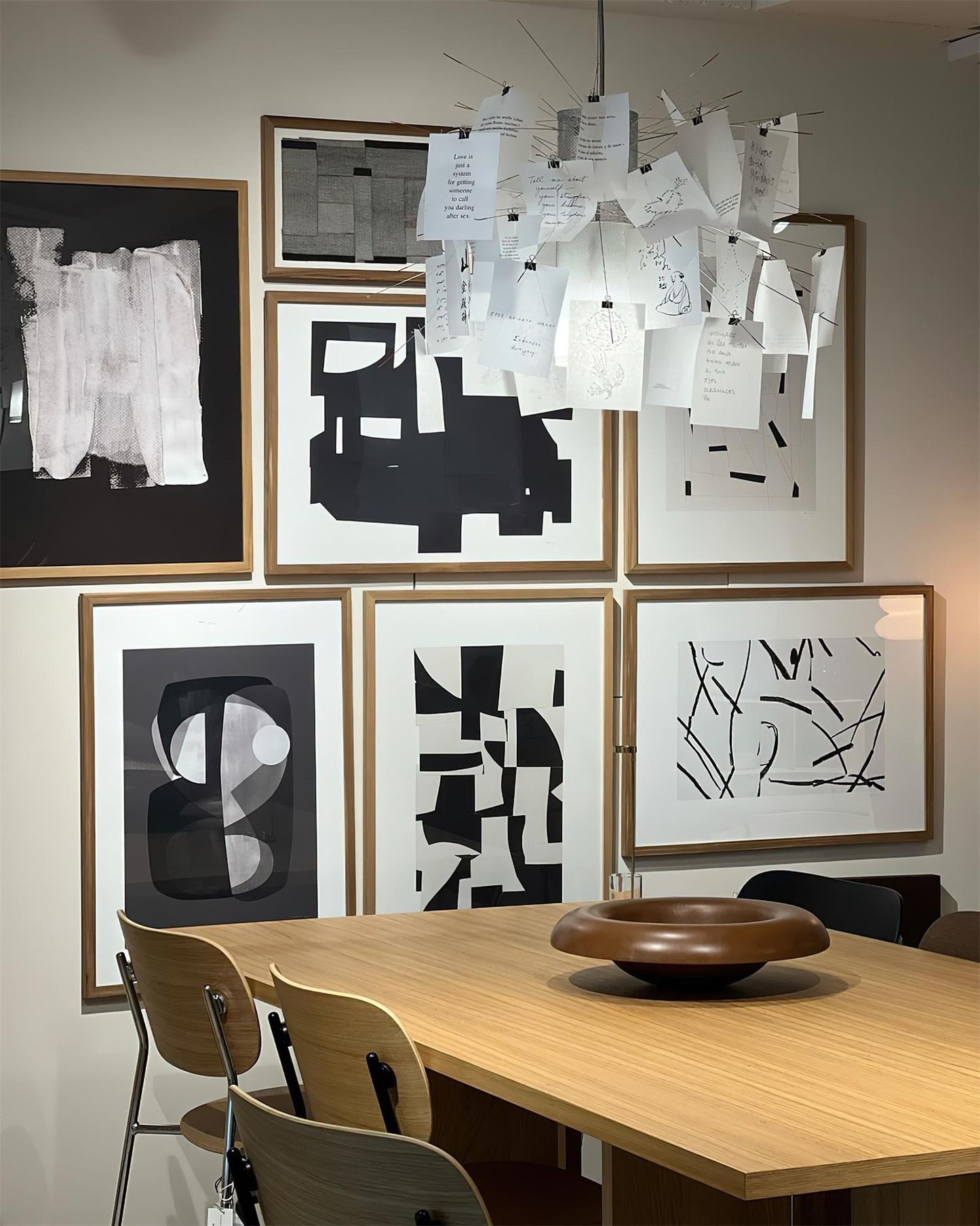 Élise Paper Art Plug-In Hanging Chandelier