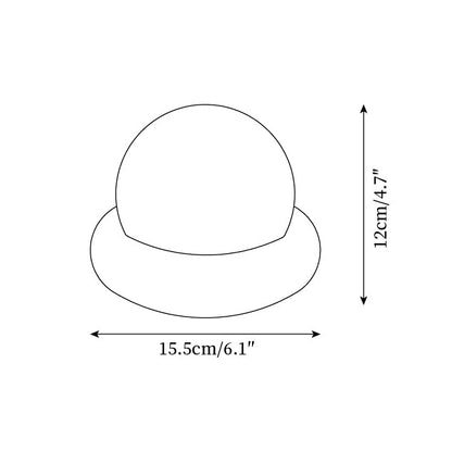 Lampe de table LED Noémie Mini Stone avec abat-jour en acrylique dépoli