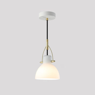Sophie Misty – Suspension LED moderne en verre avec plafonnier dépoli