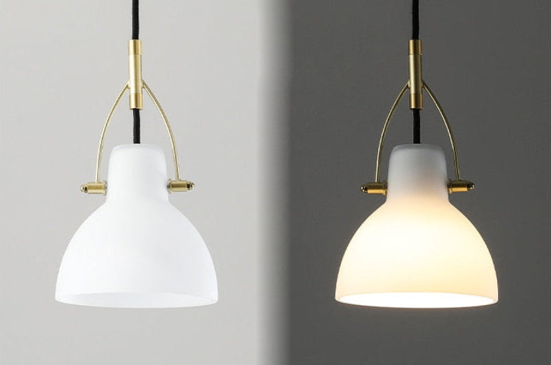 Sophie Misty – Suspension LED moderne en verre avec plafonnier dépoli