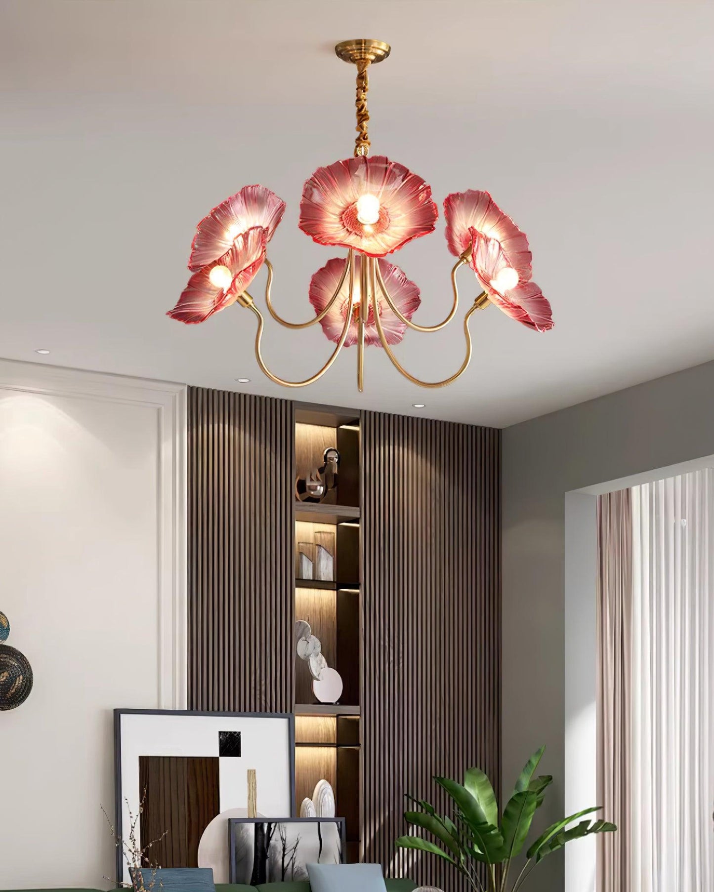 Ariane Leaf Chandelier