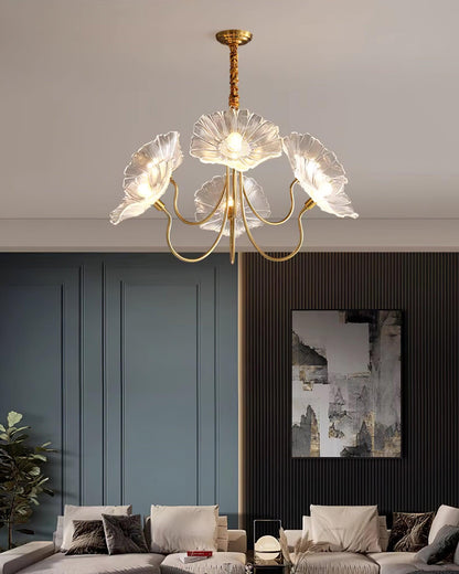 Ariane Leaf Chandelier