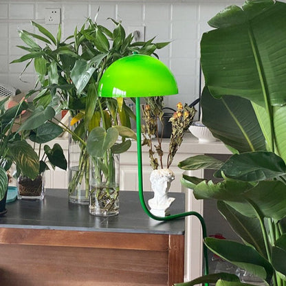Élise Mushroom Sprout Table & Floor Lamp Modern Green Accent Light
