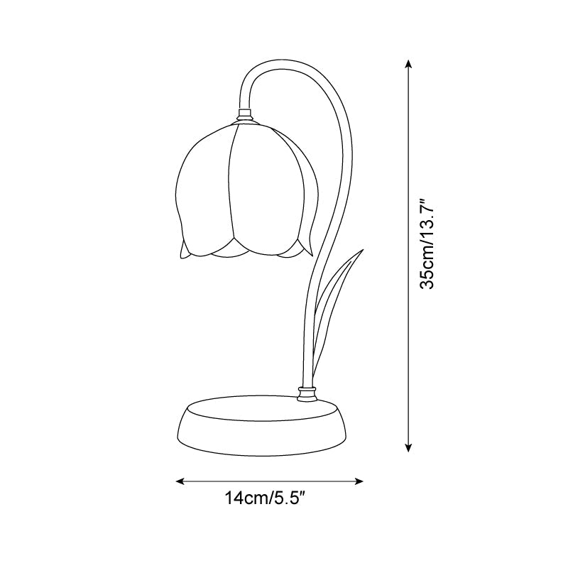 Lampe chauffe-bougie Elodie Lily avec halogène chauffant