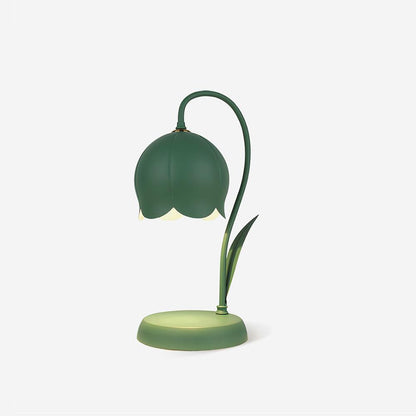 Lampe chauffe-bougie Elodie Lily avec halogène chauffant