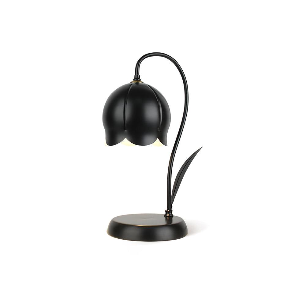 Lampe chauffe-bougie Elodie Lily avec halogène chauffant