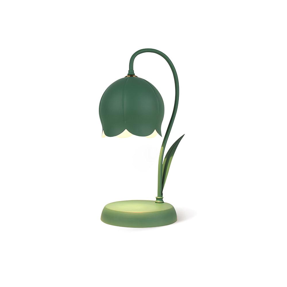 Lampe chauffe-bougie Elodie Lily avec halogène chauffant
