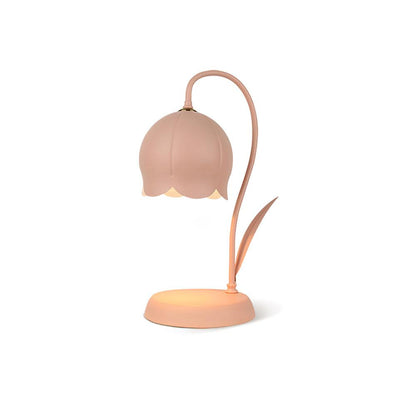 Lampe chauffe-bougie Elodie Lily avec halogène chauffant