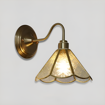 Aurore Brass Wall Sconce