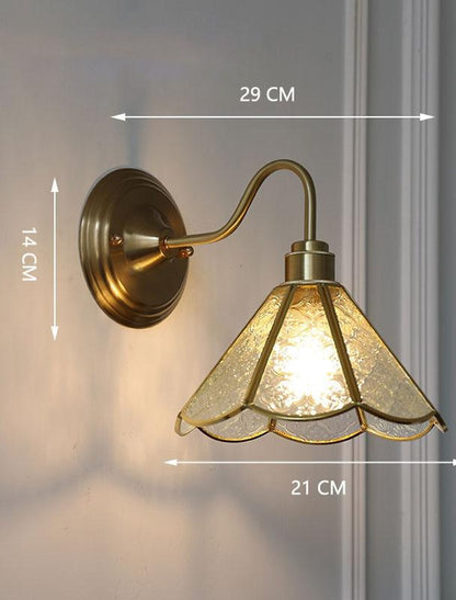 Aurore Brass Wall Sconce