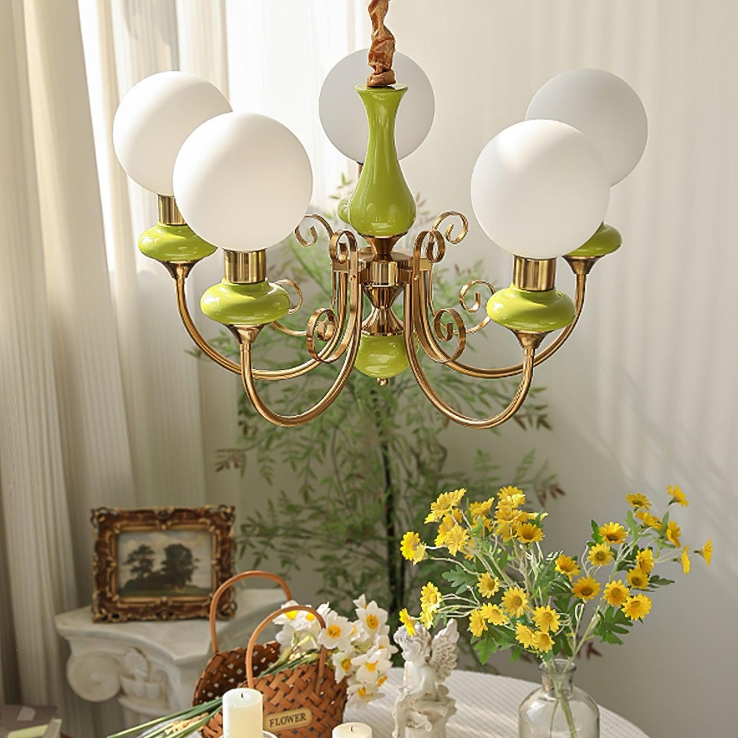 Isabelle Onyx Chandelier