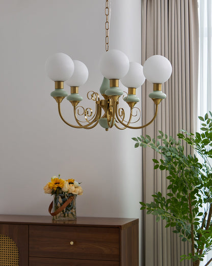 Isabelle Onyx Chandelier