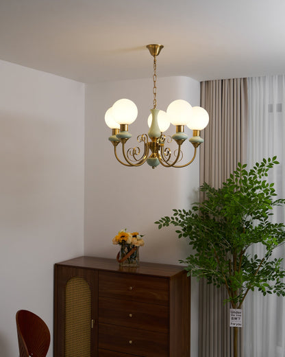 Isabelle Onyx Chandelier