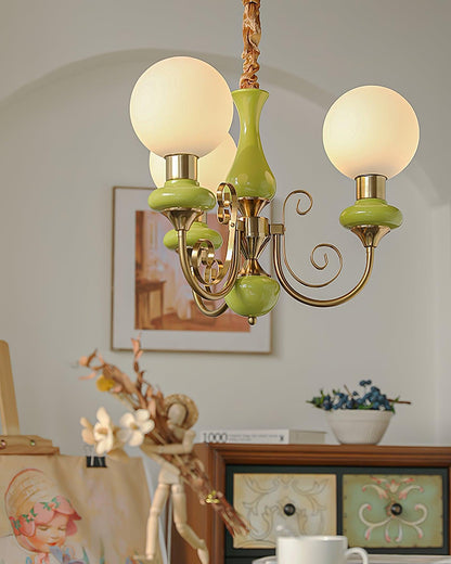 Isabelle Onyx Chandelier