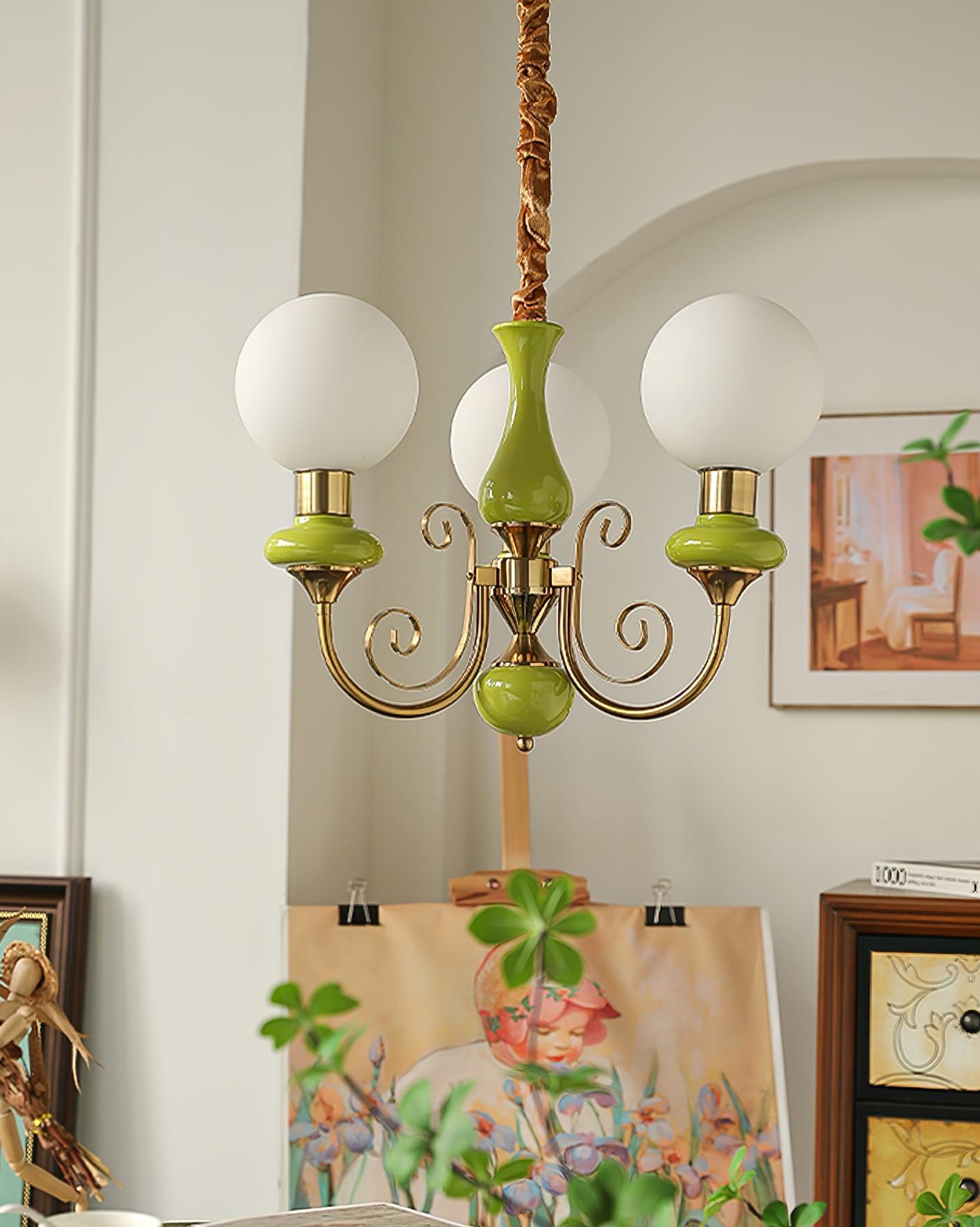 Isabelle Onyx Chandelier