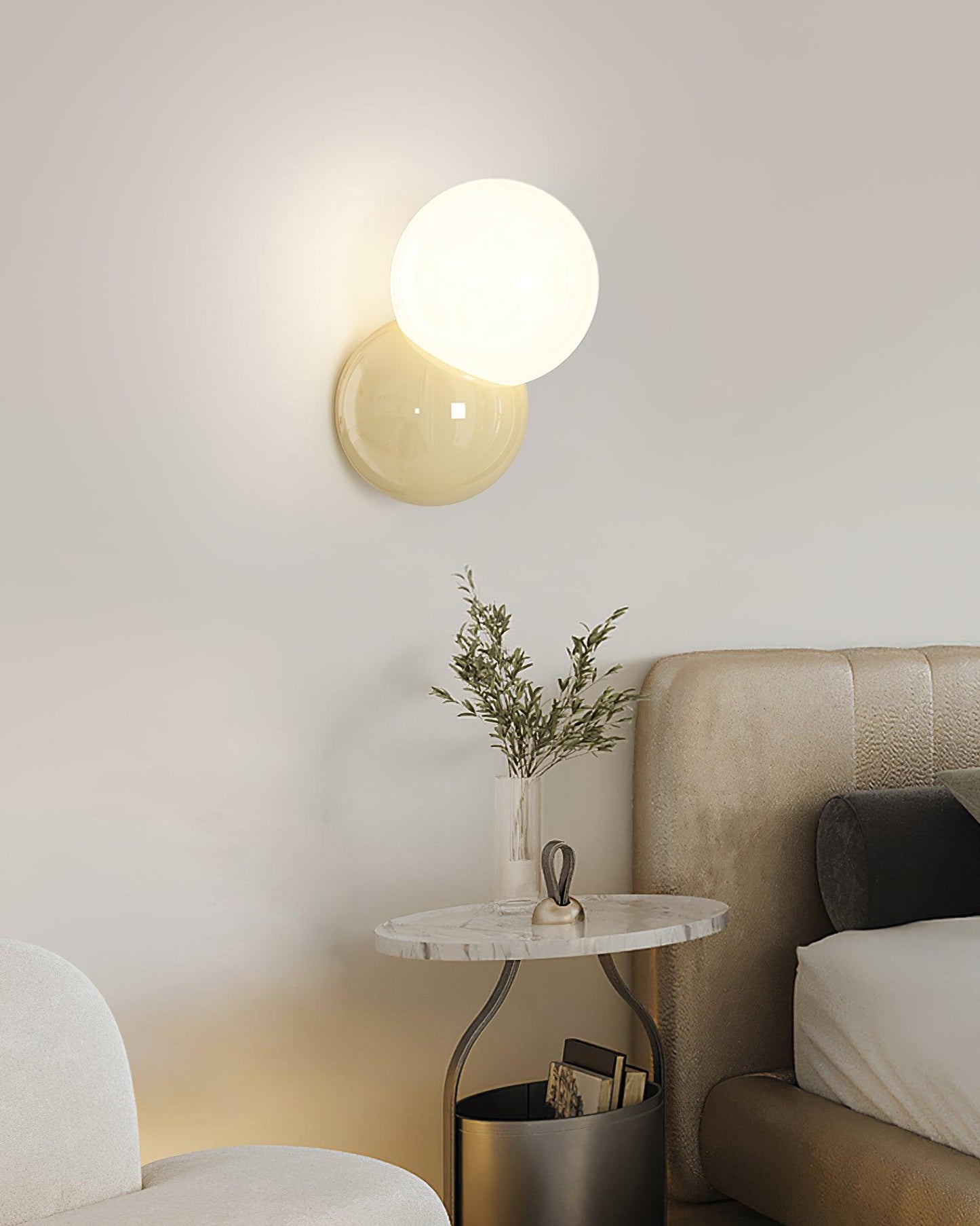 Lucien Orb Wall Lamp